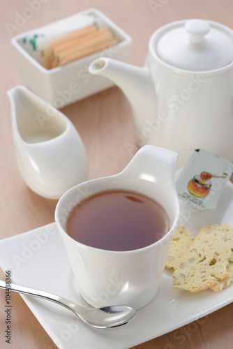 English tea with brown sugar and milk,tea set 