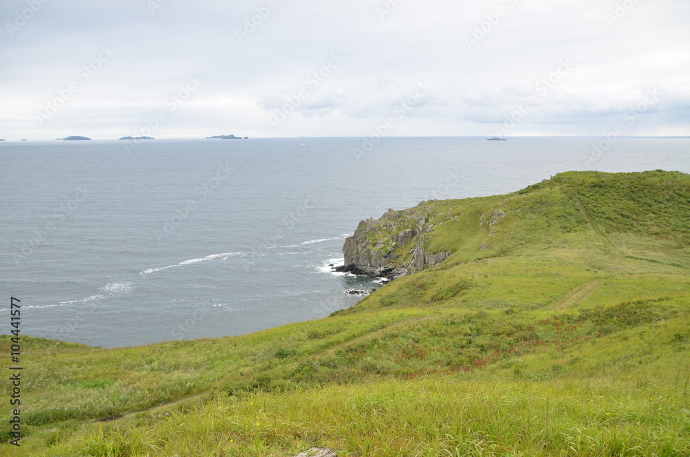 Far Eastern summer coast