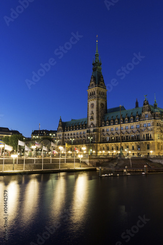 Hamburg City Hall in Germany