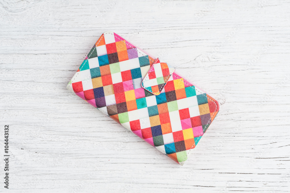 Obraz premium Abstract geometric multicolored cover case