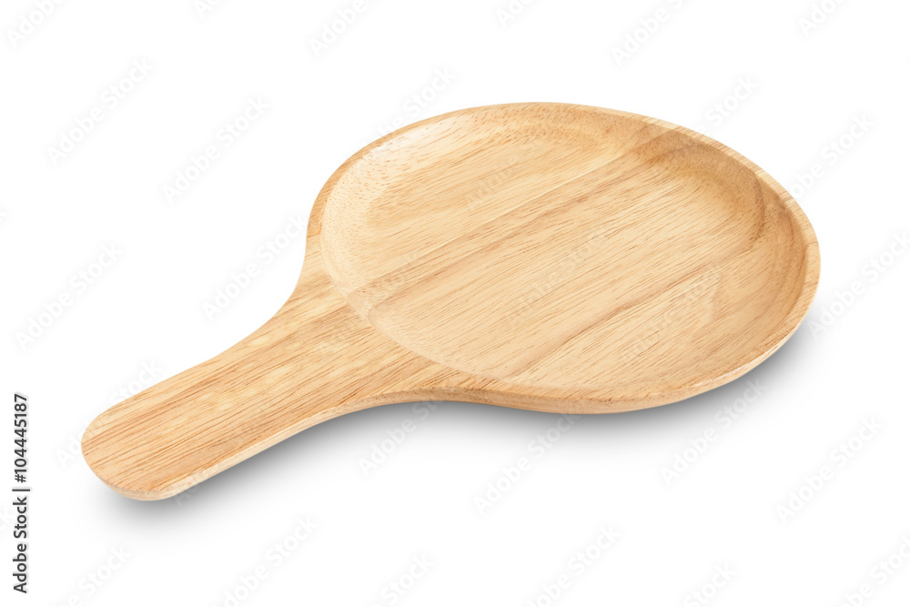 Wooden bowl isolated, Clipping path Wooden bowl isolated, Clipping path