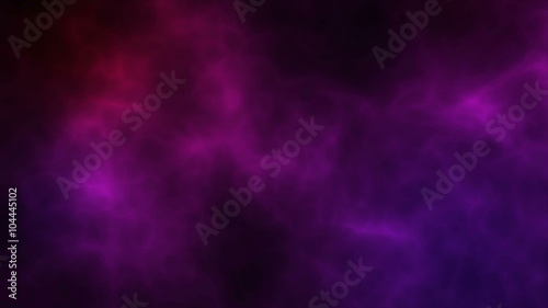 Nebulous Abstract Loop features a colorful cloud of motion. Text-friendly and seamlessly looping with red, magenta, and purple tones.