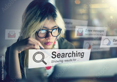 Search Searching Exploration Discover Inspect Finding Concept