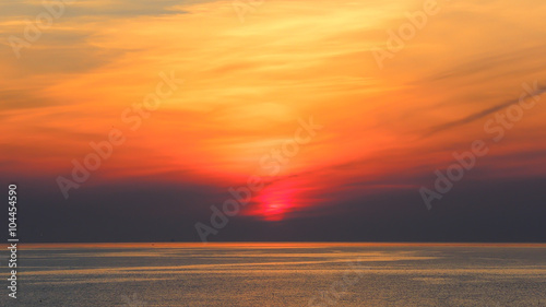 Sunrise - Adriatic sea photo