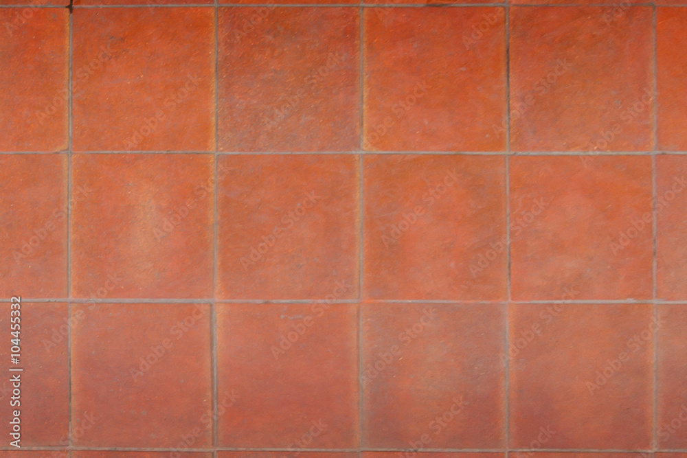 Fototapeta premium tile floor in the temple in thailand