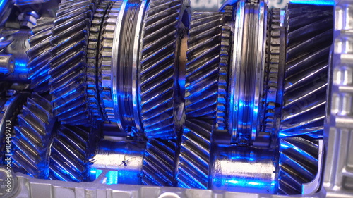 Automotive transmission gearbox  photo