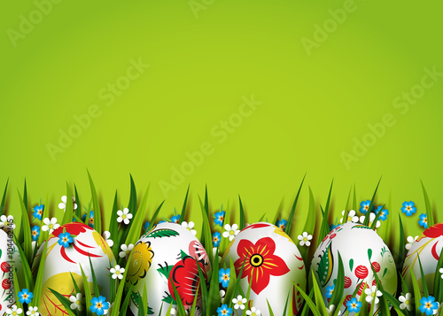 Easter Folk Card