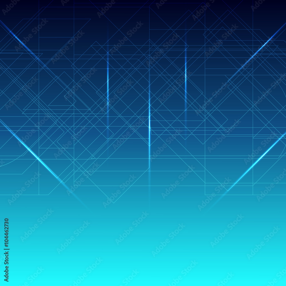 Fototapeta premium Abstract technology background