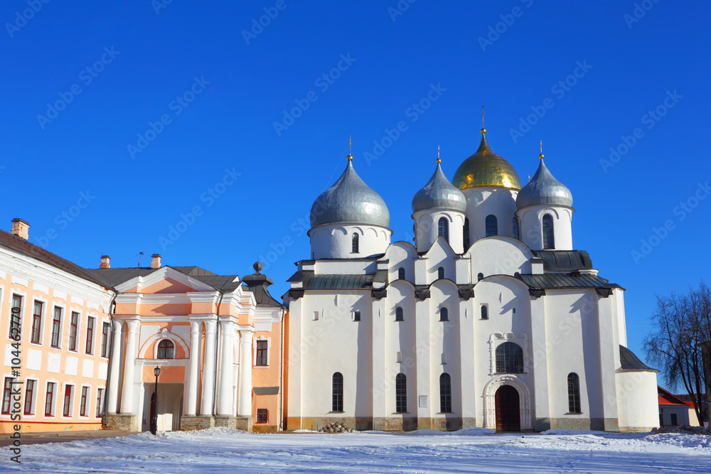 The Saint Sophia Cathedral. Great Novgorod.Russia The Saint Sophia Cathedral. Great Novgorod.Russia