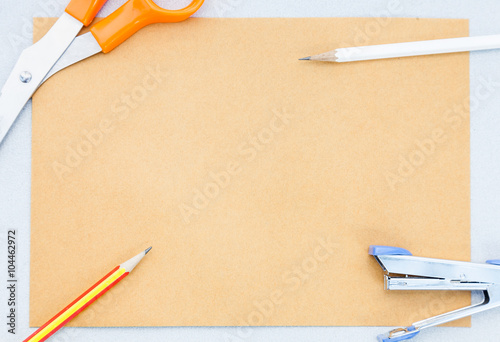 office tools lay down