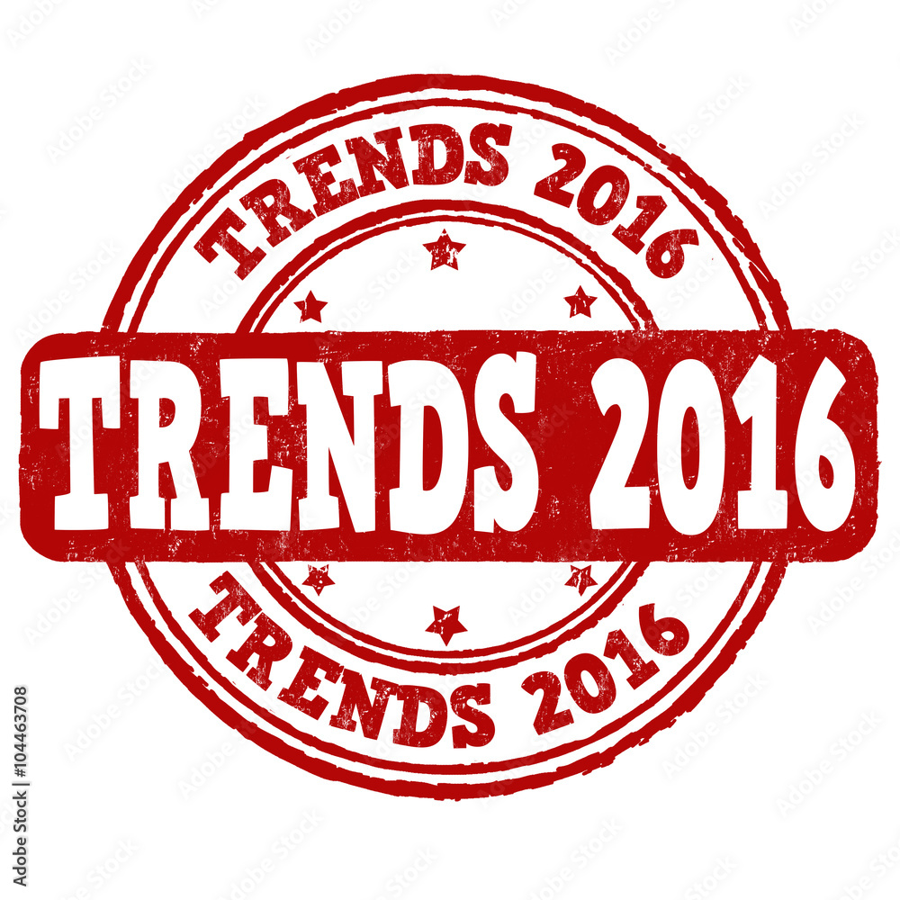 Trends 2016 stamp