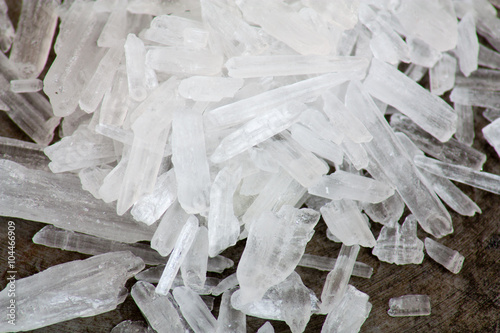 Methamphetamin auch bekannt als crystal meth photo