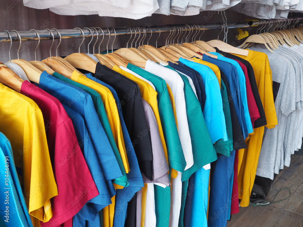 Obraz premium row of shirt