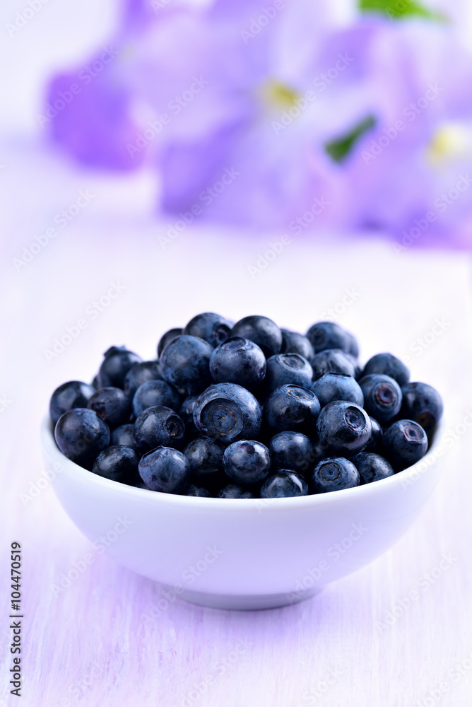 Fresh ripe blueberries Fresh ripe blueberries