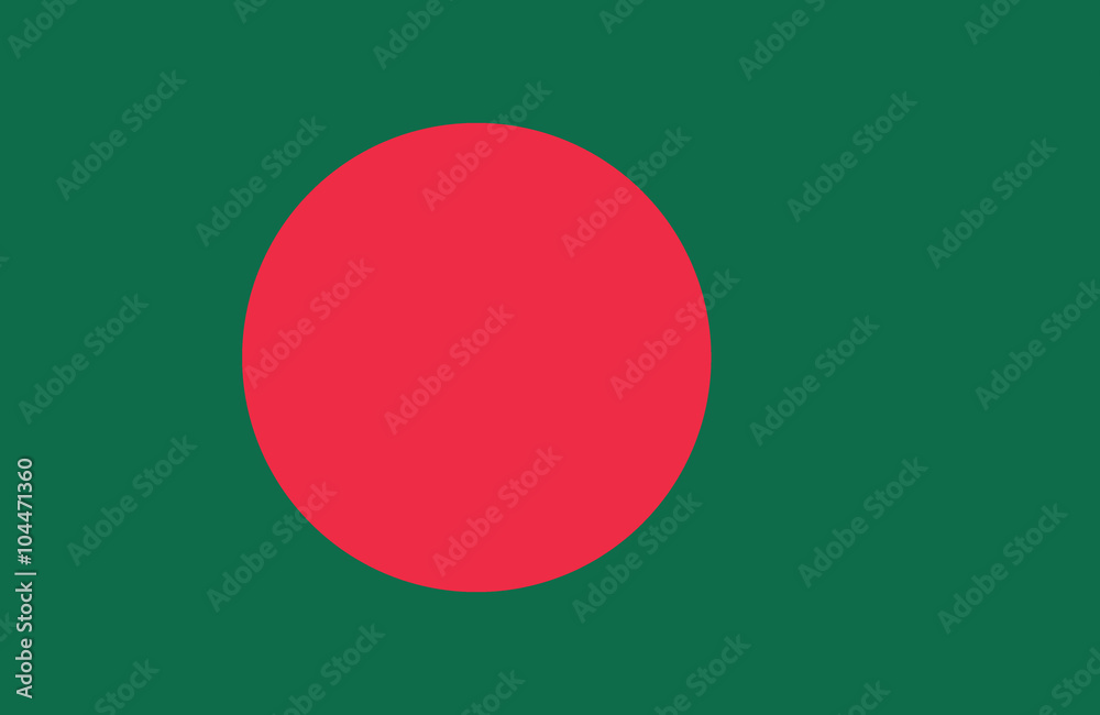 Obraz premium Bangladesh flag.