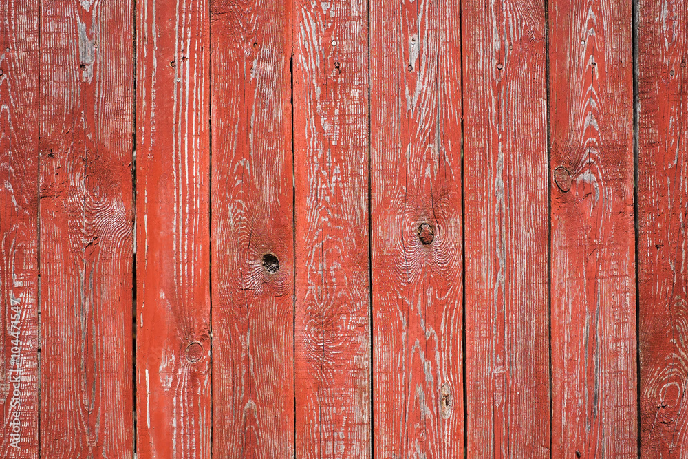 Obraz premium Vintage wood background. Grunge wooden weathered oak or pine textured planks. Aged brown or red color.