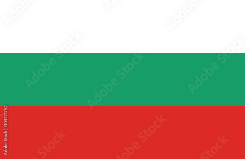 Bulgarian flag.