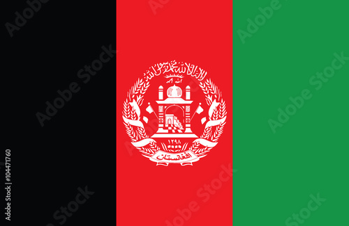 Afghanistan flag photo