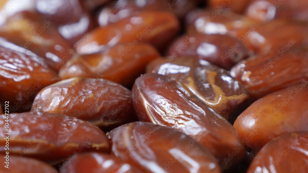 Ramadan food exotic palm dates fruit packed n the original package 4K 2160p 30fps UltraHD tilting footage - Phoenix dactylifera dried Arabic fruit in row close-up 4K 3840X2160 UHD video Ramadan food exotic palm dates fruit packed n the original package 4K 2160p 30fps UltraHD tilting footage - Phoenix dactylifera dried Arabic fruit in row close-up 4K 3840X2160 UHD video