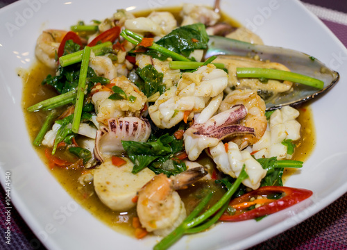 Spicy seafood Thailand