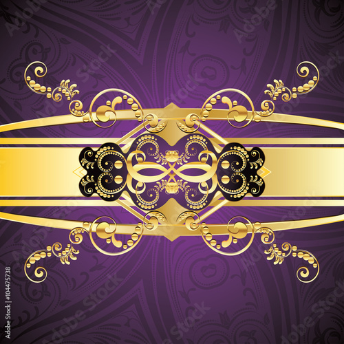Purple Decorative Background