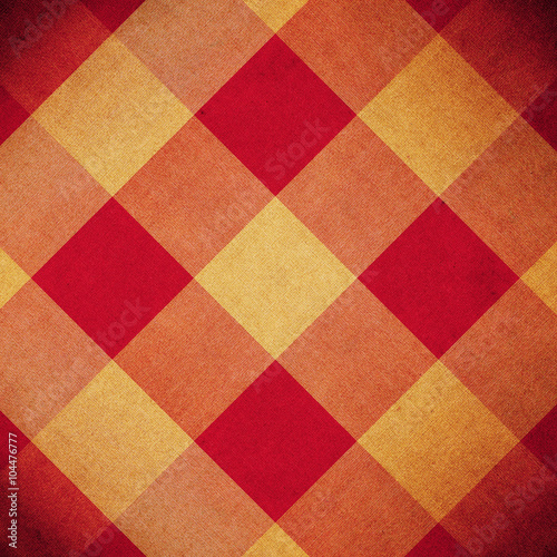 Red and yellow diamond pattern