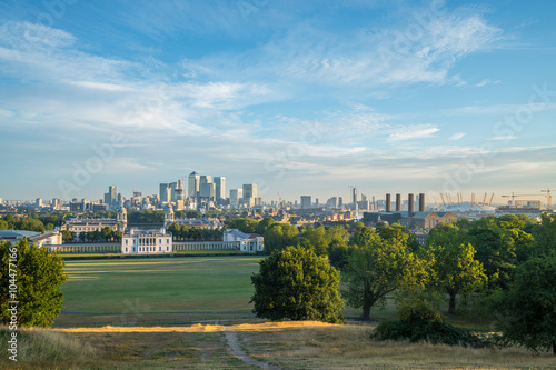 Greenwich sunrise
