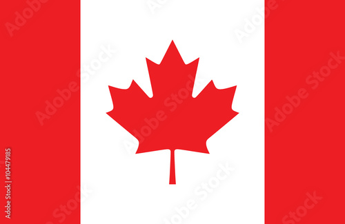 Canadian flag. photo