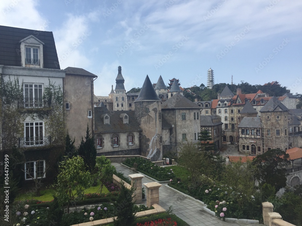 Obraz premium fairytale village