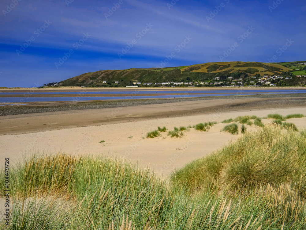 estuary of the river dovey aberdovey wales estuary of the river dovey aberdovey wales