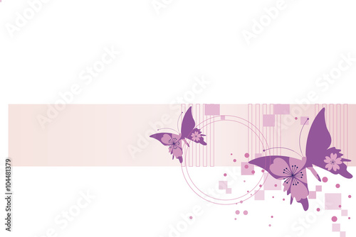 蝶と桜