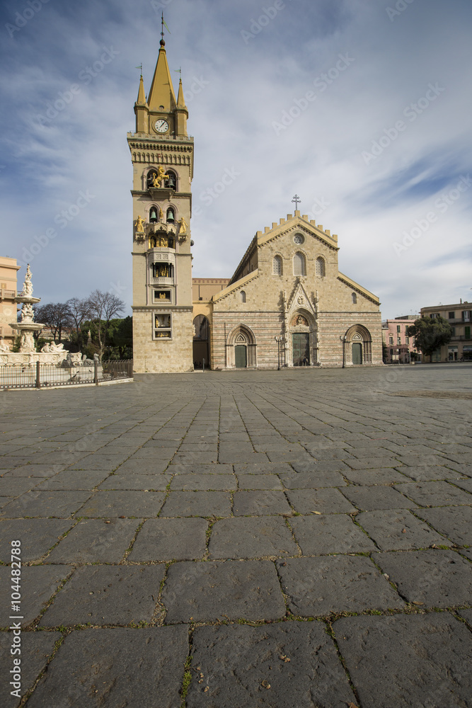 Cathedral of Messina, Sicily, Italy
