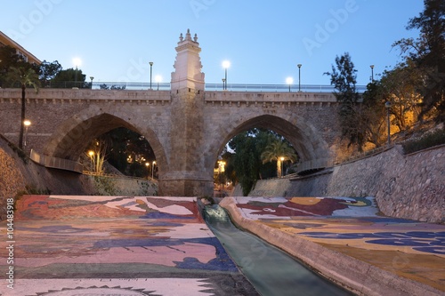 Bridge of the Virgin in Elche photo