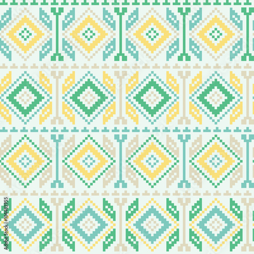 Colorful seamless pixel patterns. Print. Cloth design, wallpaper.