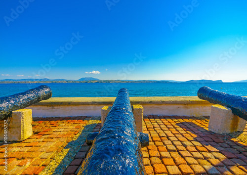 in Spetses island in Greece
