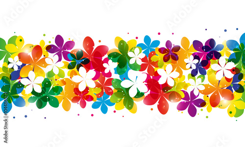 Floral border for Your design