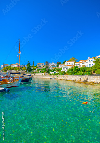 Fototapeta Naklejka Na Ścianę i Meble -  in Spetses island in Greece