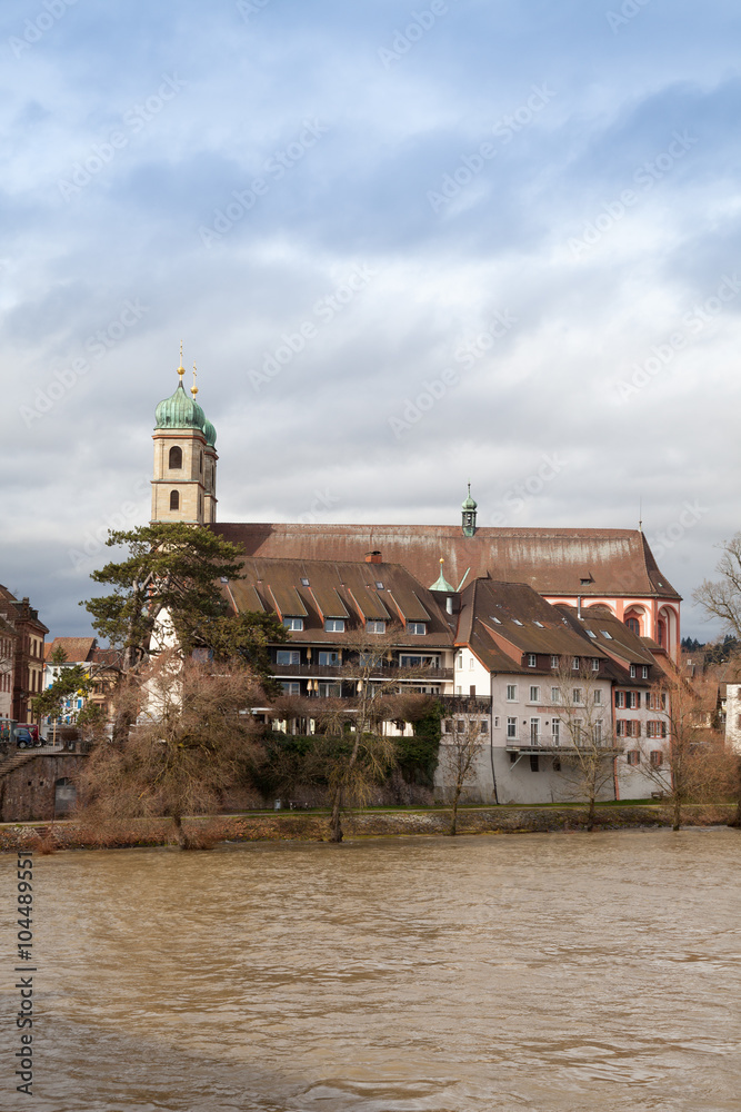 Fridolinsmünster und Rhein, Bad Säckingen