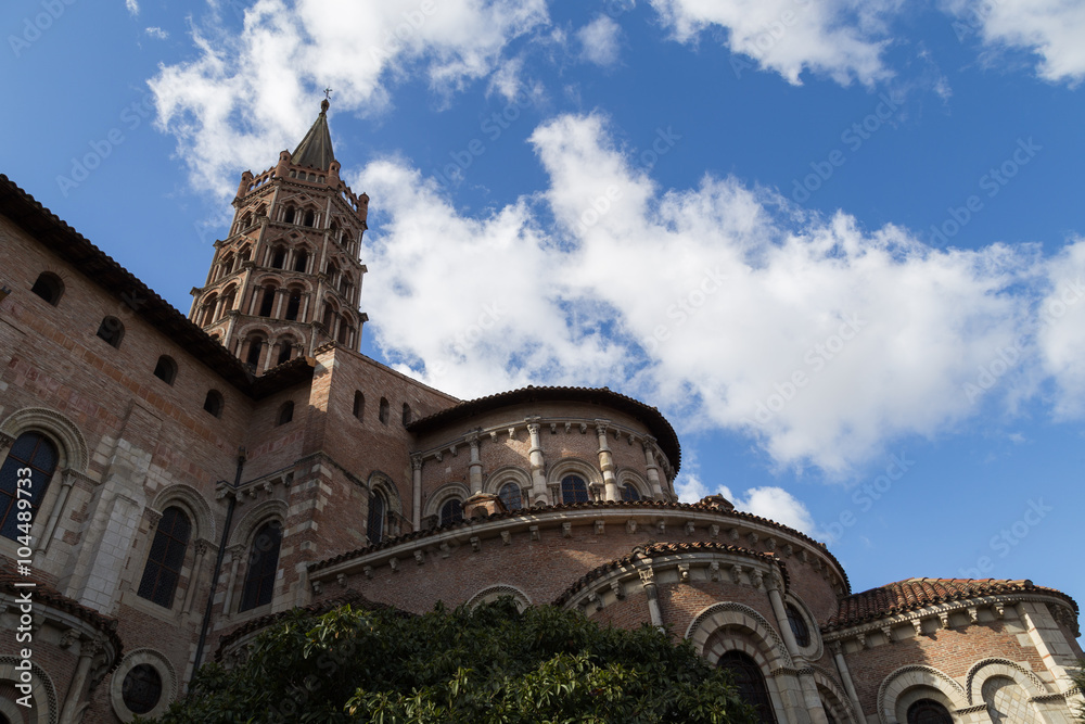 Basilica Saint-Sernin in Toulouse, France
