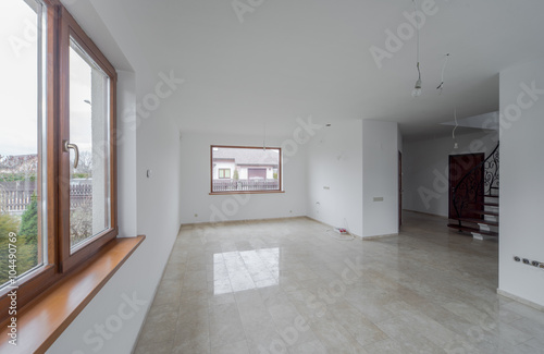Empty room in new modern house.
