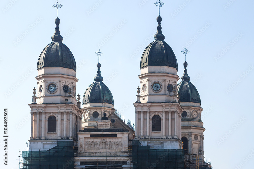 August Saint Parascheva Metropolitan Cathedral in Iasi, Romania. Largest orthodox church