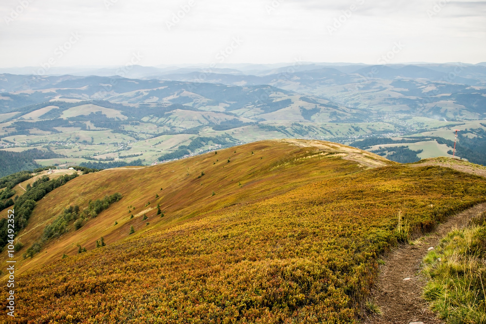 Fototapeta premium Mountain View in Piliptse.