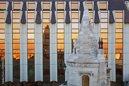 Bastion of Fisherman in Budapest. Hungary