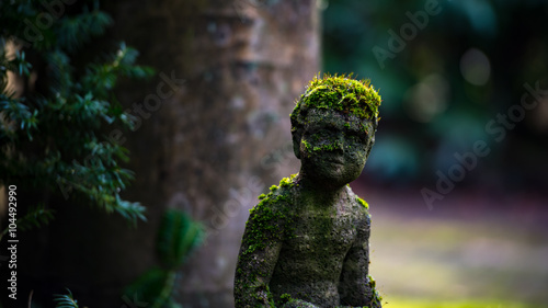 Verwitterte Figur