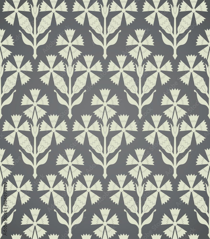 Seamless floral wallpaper Seamless floral wallpaper