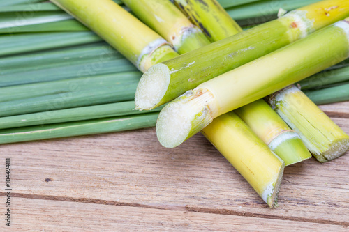 Fresh sugarcane