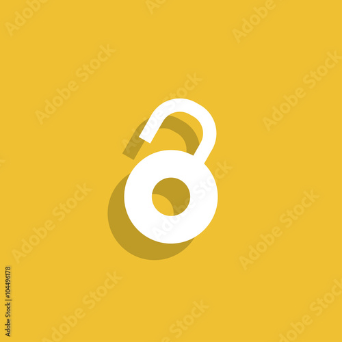 Open lock icon