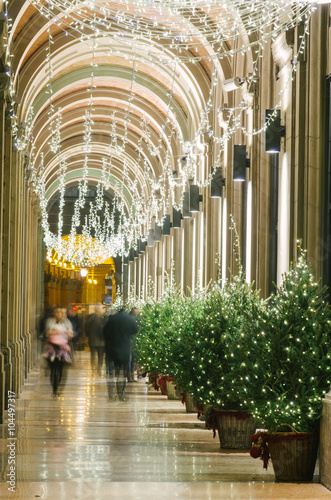 Christmas decoration,Bologan,Italy
