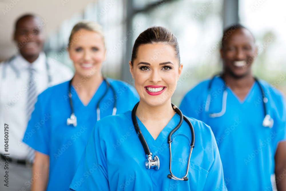 medical nurse and colleagues medical nurse and colleagues