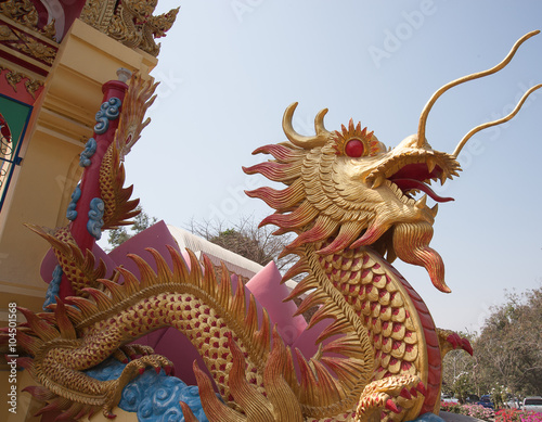 The dragon of buddhism